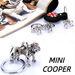 Mini Cooper car key chain decoration COUNTRYMAN CABRIO Paceman JCW CLUBMAN F54 F55 F56 F57 F60 R60 R56 R55 R61 key alloy plating puppy pendant