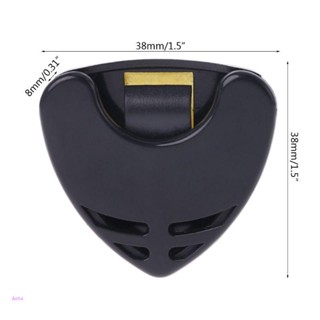 Aoto ที่เก็บปิ๊กกีตาร์ พลาสติก 1 ชิ้น สําหรับเคส Mediator Quick Storage Self Ad