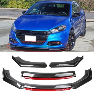 Lantop สปอยเลอร์ ป้องกันรอย กันชนหน้ารถยนต์ สําหรับ Dodge Dart SXT GT 2013-16