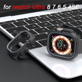 เคสซิลิโคน สองสี สําหรับ Apple Watch Ultra 49 มม. iWatch SE Series 8 7 6 5 4 44 มม. 45 มม. 41 มม.