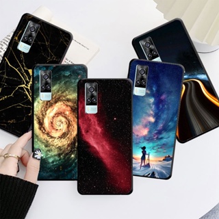 เคสโทรศัพท์ซิลิโคน TPU แบบนิ่ม ลายท้องฟ้ากลางคืน สําหรับ VIVO Y11S Y31 Y51A Y51S Y53S Y51A 2021 4G Y33 2021