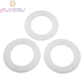 【COLORFUL】Dual Flush Seal 3PCS Accessories For Dual Flush Toilet Models Replacement Rubber