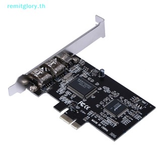 Remitglory การ์ดควบคุม PCIe Firewire 4 พอร์ต สําหรับ Windows 10,IEEE 1394 PCI Express