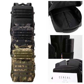 45L Army Military Outdoor School Camping Travel Attack Tactical Backpack Bag Trekking Hiking sport Beg Tentera