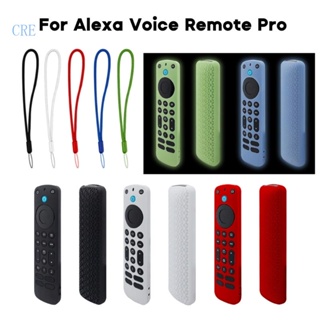 Cre เคสรีโมตคอนโทรล กันกระแทก น้ําหนักเบา ล้างทําความสะอาดได้ สําหรับ Voice Remote Pro