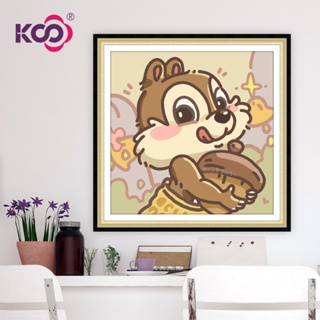 KS ภาพวาดปักเพชร ลายแมวมารี 5D ขนาด 30x30 ซม. 40x40 ซม. 50x50 ซม. DIY สําหรับตกแต่งบ้าน ห้องนอน