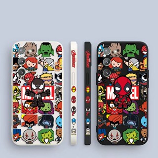 เคสโทรศัพท์มือถือ พิมพ์ลาย Venom Spiderman Deadpool Marvel มีลายด้านข้าง สําหรับ Samsung Galaxy Note 20 10 9 8 J8 J7 J6 J5 J4 M62 M53 M52 M51 M33 M31 M30 M21 M20 M10 S Ultra Plus Lite Prime 5G