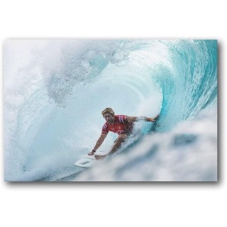 John John Florence โปสเตอร์ ผ้าใบ พิมพ์ลายศิลปะ สําหรับตกแต่งผนังบ้าน