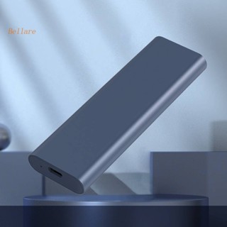 {พร้อมส่ง} เคสอลูมิเนียมอัลลอย M.2 SSD USB3.1 แบบพกพา สําหรับจัดเก็บโทรศัพท์มือถือ HDD [Bellare.th]