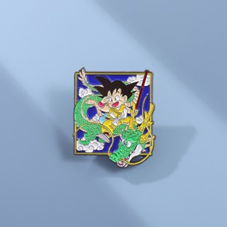 เข็มกลัด รูปการ์ตูน Dragon Ball Enamel Pins Manga สําหรับกระเป๋าเป้สะพายหลัง เครื่องประดับ ของขวัญเพื่อน