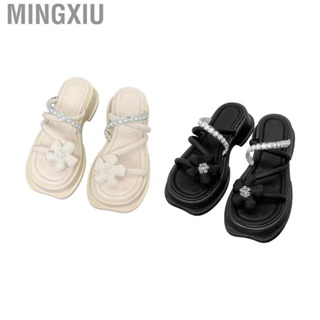 Mingxiu Women Sandal  Comfortable PU Fashionable Casual for Home