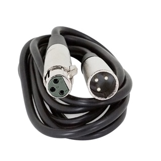 Rich2.br สายเคเบิลขยายเสียงไมโครโฟน XLR ตัวผู้ เป็นตัวเมีย 3 Pin