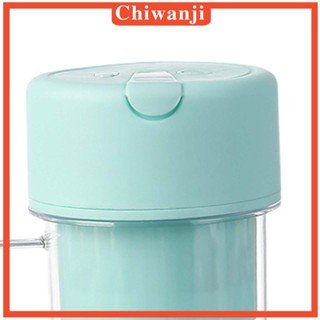 [Chiwanji] เครื่องปั่นน้ําผลไม้ไฟฟ้า ขนาดเล็ก 14 ออนซ์ ชาร์จได้ สําหรับเล่นกีฬา