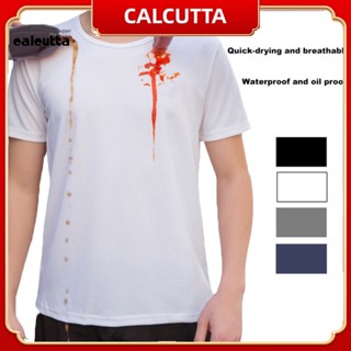 [calcutta] เสื้อกีฬา ผ้าสแปนเด็กซ์ โพลีเอสเตอร์ กันคราบสกปรก สําหรับเล่นกีฬา