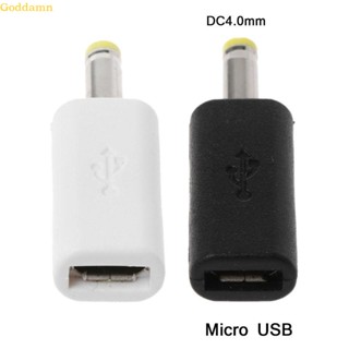 Godd ปลั๊กแปลง Micro USB ตัวเมีย เป็น DC 4 0x1 7 มม. ตัวผู้ สําหรับแล็ปท็อป