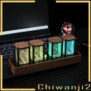 [Chiwanji2] นาฬิกาปลุกตั้งโต๊ะ LED สไตล์โมเดิร์น สําหรับตกแต่งห้องนอน