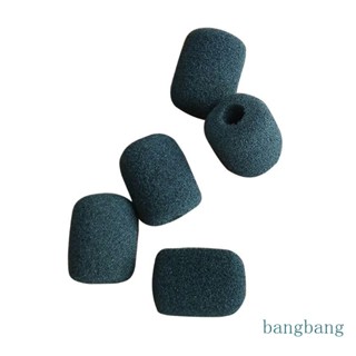 Bang ฟองน้ําครอบหูฟังไมโครโฟน สีดํา 5 ชิ้น