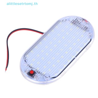 Alittlese โคมไฟอ่านหนังสือ LED 60 ดวง 12V-85V สําหรับติดเพดานรถยนต์ TH