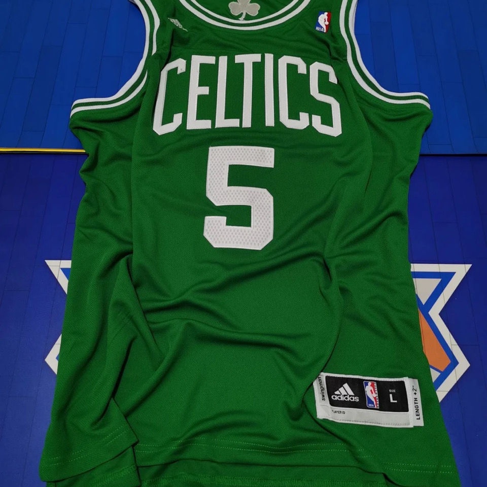 ขายดี ตุ๊กตาตาข่าย สไตล์คลาสสิก ไม่ซ้ําใคร เสื้อกีฬาแขนสั้น ลายทีม NBA 5 Celtics สีเขียว สไตล์เรโทร สําหรับผู้ชาย และผู้หญิง 937814