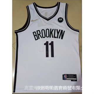 เสื้อกีฬาบาสเก็ตบอล ลายโลโก้ NBA Brooklyn 11# Irving Regular 75th 2zYg DLOH wZUw ZGRC สีขาว 4 สไตล์ 2022 245160