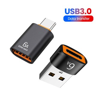 อะแดปเตอร์แปลง usb 3.0 เป็น Type c OTG Type c ตัวผู้ เป็น usb ตัวเมีย สําหรับแล็ปท็อป Samsung Xiaomi USBC