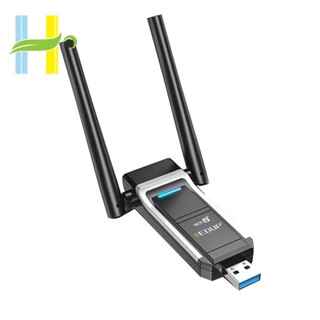 Edup AX1800M อะแดปเตอร์เครือข่ายไร้สาย USB Wifi 6 802.11Ax สําหรับ PC, USB 3.0 Wifi Dongle 5 GHz/2.4 GHz