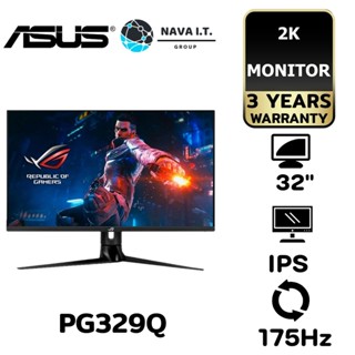 COINSคืน15%⚡FB9JMZV6⚡ ASUS MONITOR (จอมอนิเตอร์) ROG SWIFT PG329Q 32" IPS 2K 175HZ ประกัน 3ปี