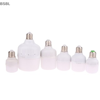 Bsbl หลอดไฟ LED 3W 5W 7W 9W 12W 15W E27 220V เซนเซอร์ตรวจจับการเคลื่อนไหว สีขาว สําหรับบันได ทางเดินกลางคืน