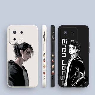 เคสโทรศัพท์มือถือ พิมพ์ลายอนิเมะ Attack On Titan Eren Jaeger สําหรับ Xiaomi 13 12 11 10 9 8 6 T PRO LITE SE S X NE ULTRA ZOOM K30S CC9 E 5G