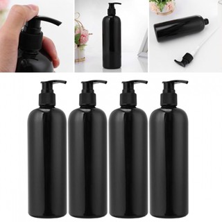 Pump Bottle 4Pcs 500ml Empty Soap Bottle With Pump Kitchen 21.5x6.5x6.5cm