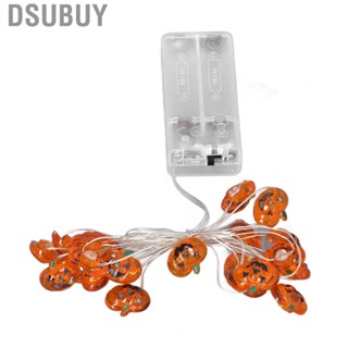 Dsubuy Pumpkin Lights String 2m Long 20pcs  Copper Wire DIY  Powered Dec YU