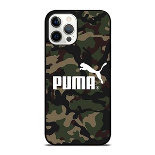 เคสโทรศัพท์มือถือ กันกระแทก ลายโลโก้ Pum Camo สําหรับ IPhone 14 Plus 13 Pro Max 12 Mini X