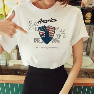 เสื้อยืด พิมพ์ลายมังงะญี่ปุ่น Usa y2k y2k สําหรับผู้หญิง