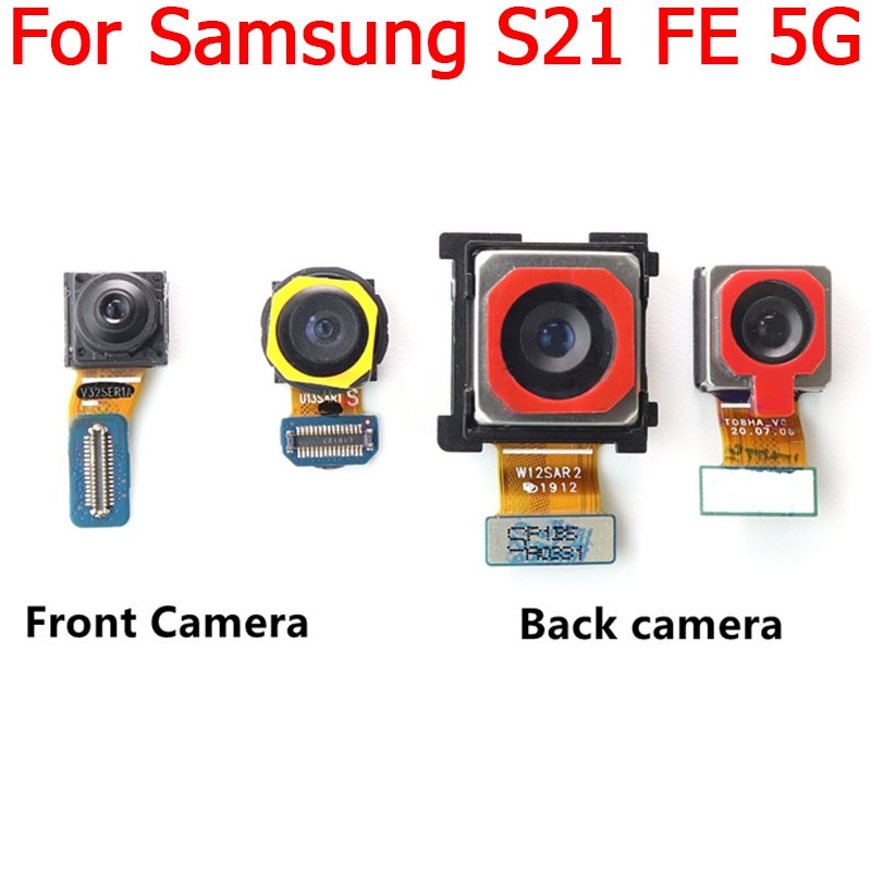 สําหรับ Samsung Galaxy S21 FE 5G G990 G990E G990B G990U S21FE ด้านหลัง Ultrawide Telephoto ด้านหน้าก
