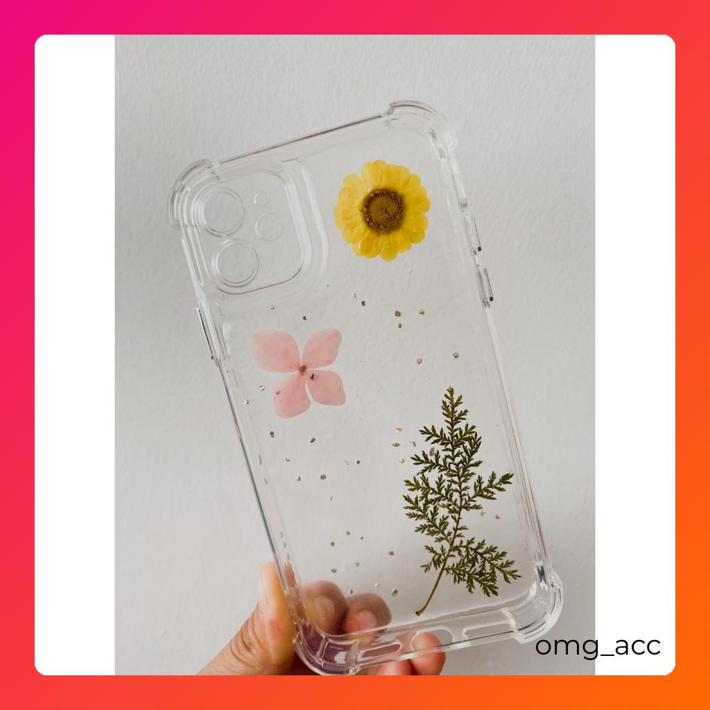 Softcase HP Bunga TS EX02 สําหรับOppo A1k A12 A15 A16 A17 A18 A3 A3s A31 A32 A33 A36 A37 A38 Neo 9 A