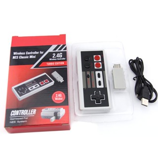 เกมแพดไร้สาย สําหรับ NES Controller NESmini 2.4G SNES