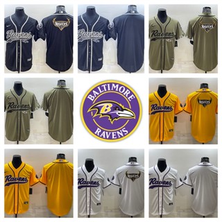 NFL Baltimore Ravens เสื้อยืดเสื้อสปอร์ต