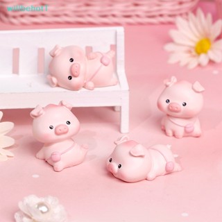 [WillbehotT] ตุ๊กตาหมูเรซิ่น ขนาดเล็ก สีชมพู สําหรับตกแต่งบ้าน ห้องเด็ก [ใหม่]