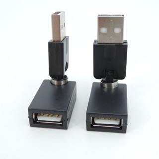 อะแดปเตอร์เชื่อมต่อ USB A 2.0 ตัวผู้ เป็นตัวเมีย หมุนได้ 360 องศา สําหรับขยายสายเคเบิล