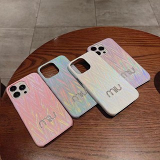 เคสไอโฟน 13 pro เคสโทรศัพท์มือถือหนัง ลายตัวอักษรภาษาอังกฤษ ประดับเพชร สีขาว สําหรับ iPhone 13 promax 14 pro 13 12 pro 11 promax