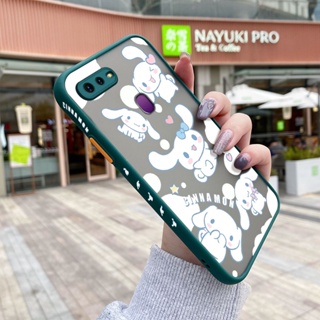 เคสโทรศัพท์มือถือแบบแข็ง ใส กันกระแทก ลายการ์ตูนสุนัข Laurel สําหรับ OPPO F9 F9 Pro A7x Realme U1 2 Pro