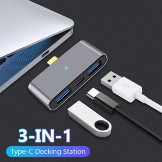 Otg อะแดปเตอร์แปลง 3-in-1 Type-C เป็นการ์ดรีดเดอร์ USB 3.0 TF SD