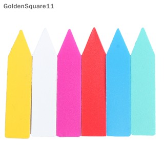 Goldensquare ป้ายชื่อต้นไม้ พลาสติก หลากสี 5*1 ซม. 100 ชิ้น