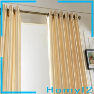 [HOMYL2] ผ้าม่าน ผ้าซาติน สีเบจ ขนาด 200x250 ซม. สําหรับหน้าต่าง