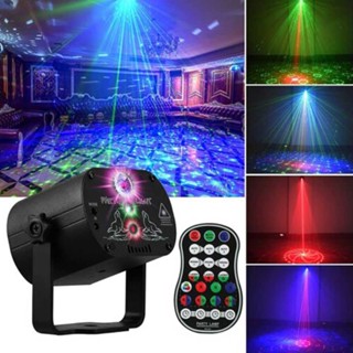 1240 Patterns Laser Projector Stage Light LED RGB Party KTV Club DJ Disco Lights