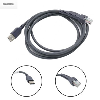 【DREAMLIFE】Reliable Serial Cable USB 2m/6.6ft Cable Length Black DS9208 High Quality