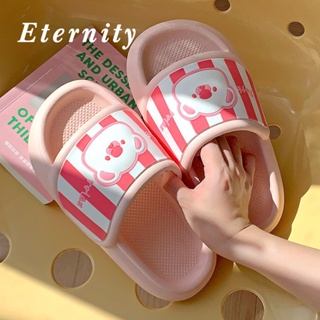 Eternity รองเท้าแตะผู้หญิง น่ารักหนาพื้นลื่น อาบน้ำในห้องน้ำรองเท้าแตะ  นุ่ม สำหรับใช้ในบ้าน31z071804