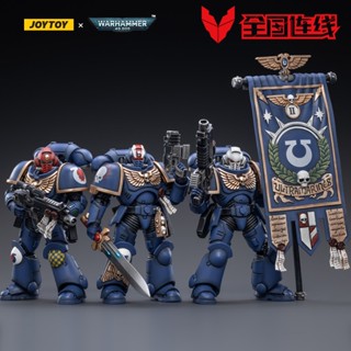 โมเดลฟิกเกอร์ Joytoy Dark Source Soldier Warhammer Warriors Hero Original Casting Veteran ขนาด 1:18 ของเล่นสําหรับเด็ก