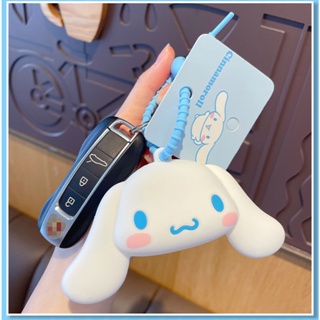 กระเป๋าใส่เหรียญ หูฟัง ซิลิโคน ขนาดเล็ก ลาย Sanrio Cinnamoroll น่ารัก