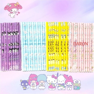 Daron เครื่องเขียน ดินสอ ลายการ์ตูน Kuromi Kawaii Cinnamoroll สําหรับนักเรียน